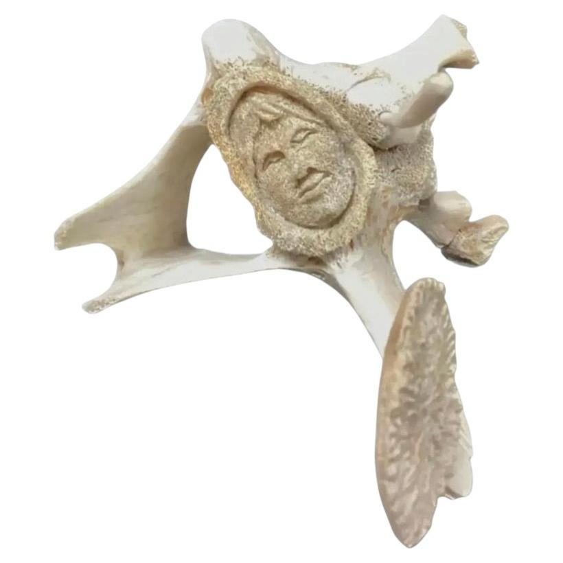 Very Large Antique Whale Vertebrae #12