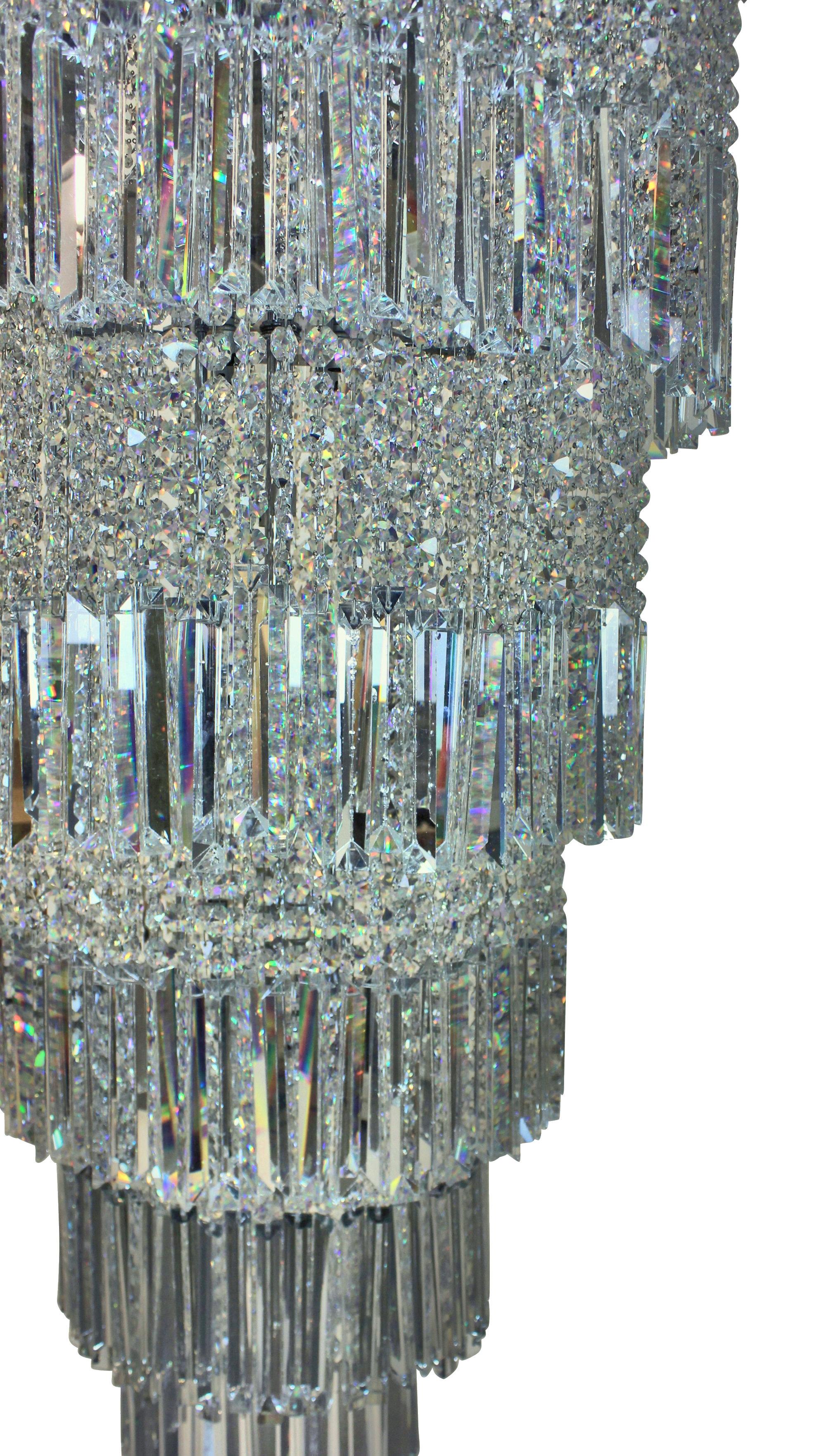 Very Large Art Deco Chandelier from the Original Adelphi Building, London For Sale 3