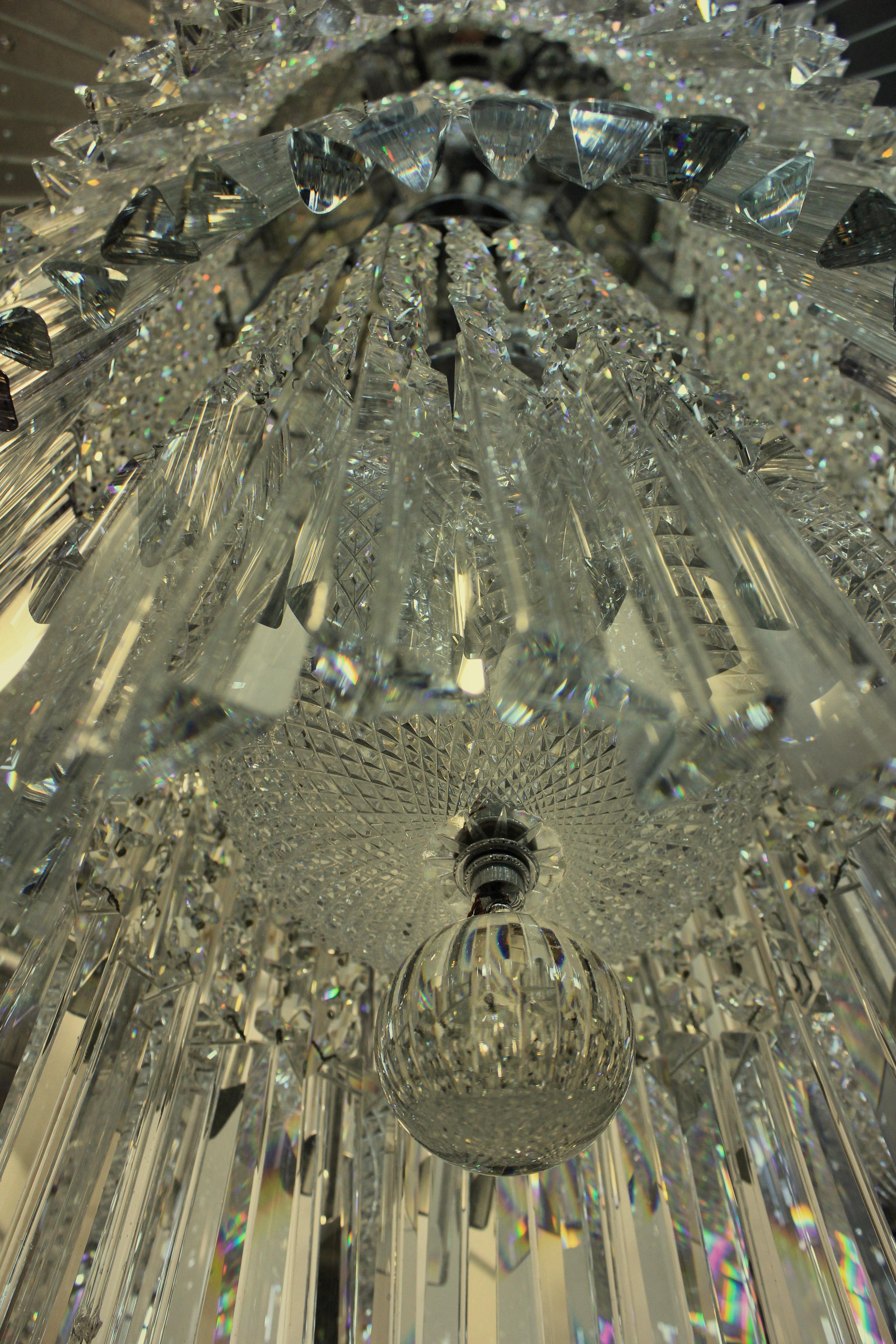 Very Large Art Deco Chandelier from the Original Adelphi Building, London 3