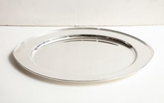Very Large Art Deco Period Solid Sterling Silver Serving Platter/Tray by Gorham