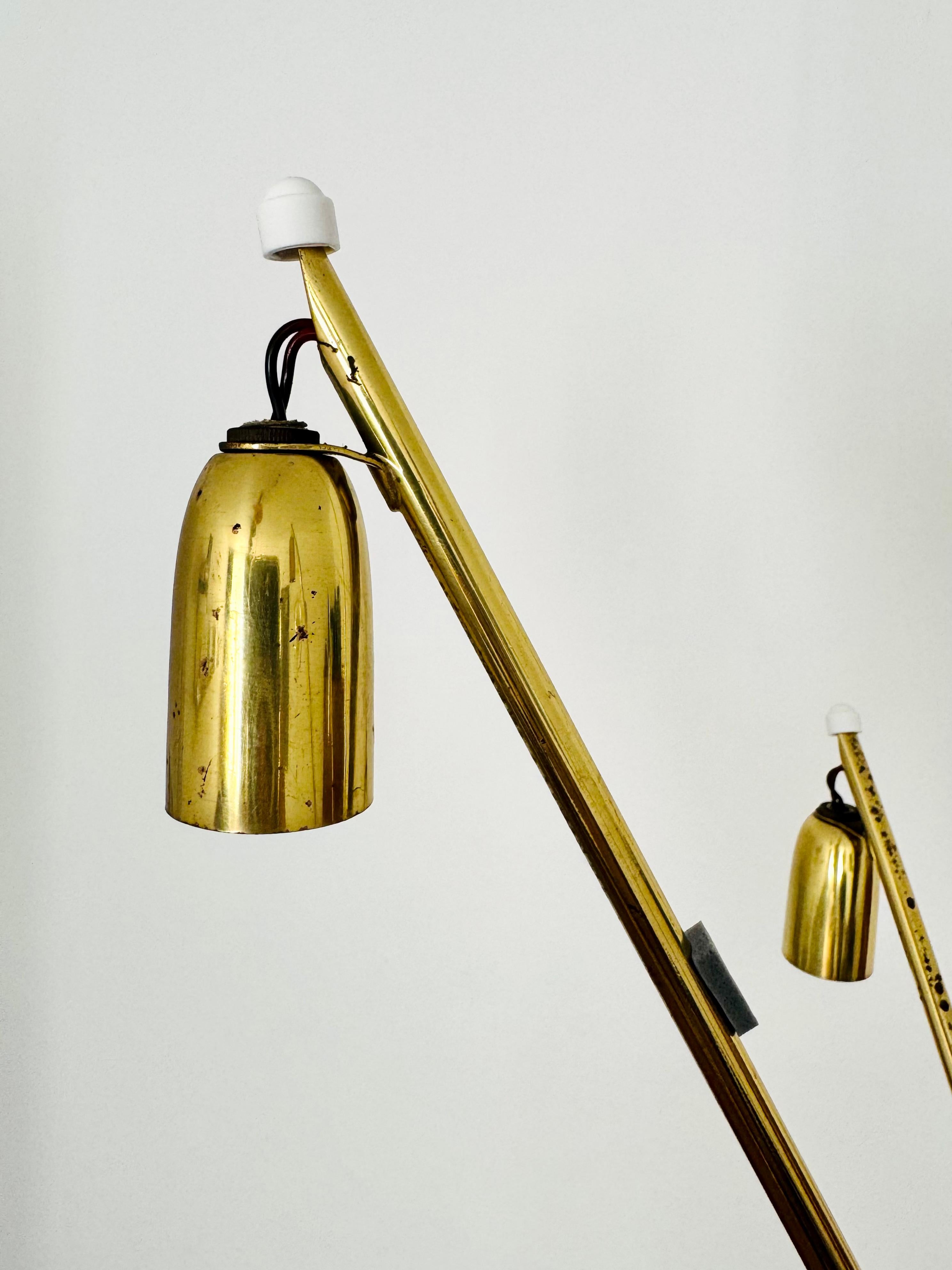 Très grand lustre autrichien en laiton de Kalmar en vente 9