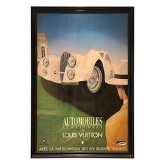 Sold at Auction: A large 20th century Louis Vuitton advertising poster,  designed by Razzia, 'Concours Automobiles Classique', featuring a Ferrari  250 GTO, 148 cm x 110 cm framed and glazed.