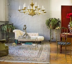 Very Large Brass Chandelier