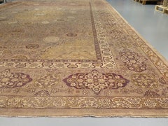 Very Large c. 1870 Amritsar Carpet