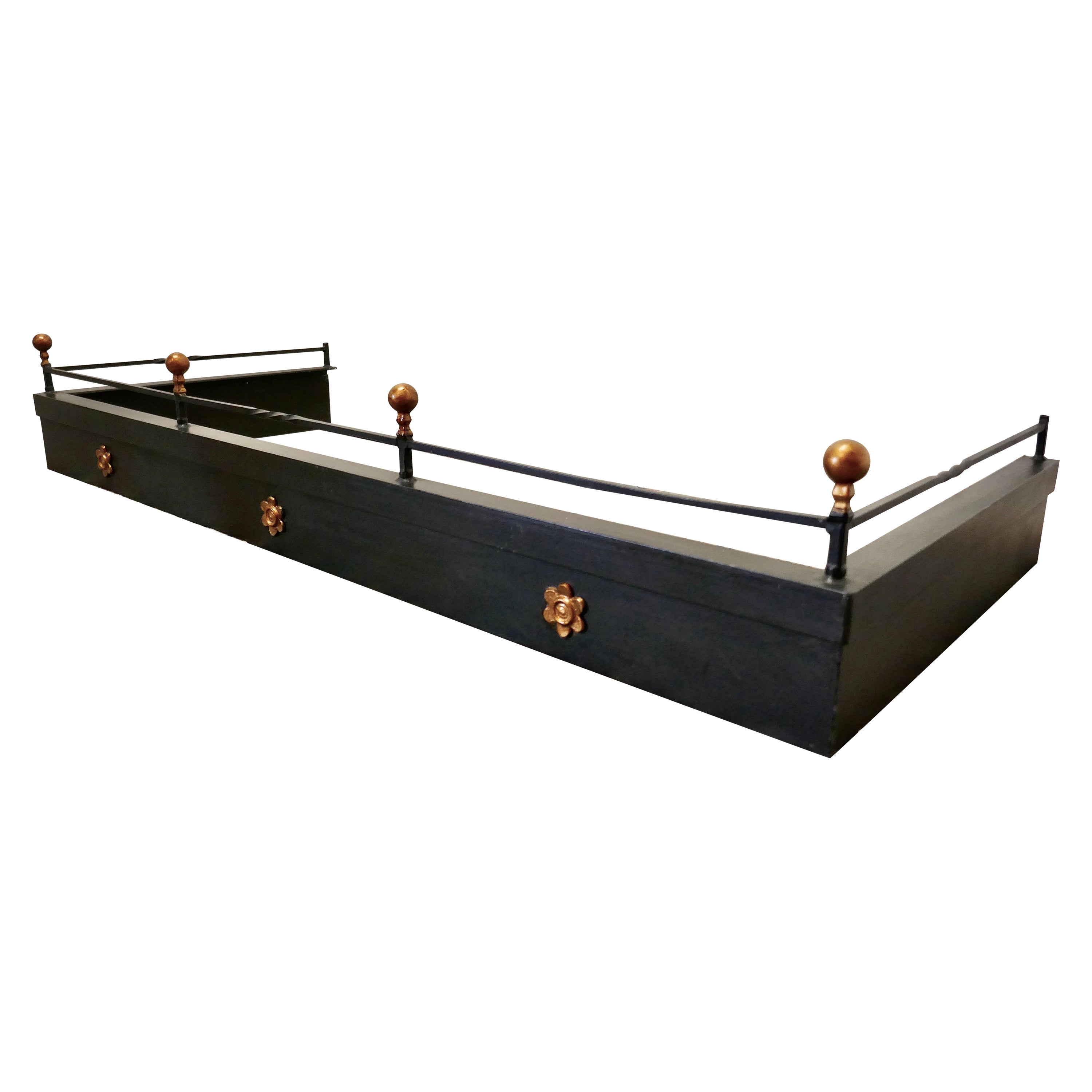 Very Large Cast Iron Fender