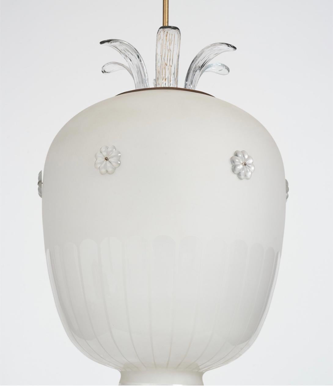 Very large ceiling lamp, model 