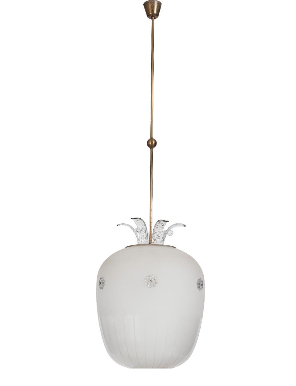 Scandinavian Modern Very Large Ceiling Lamp by Harald Notini For Sale
