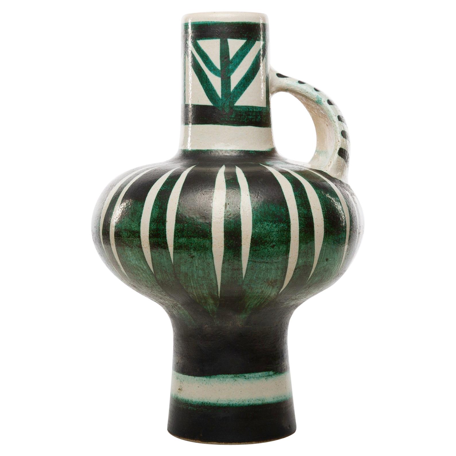 Very Large Mexican Tonala Vessel Vase at 1stdibs