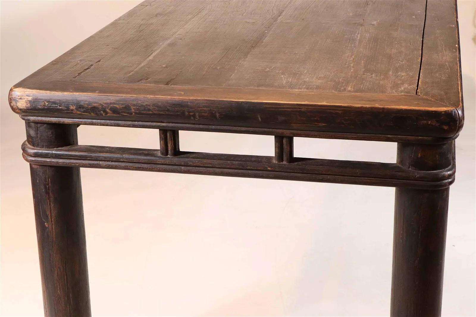 Very Large Chinese Altar Table, 19th C. In Good Condition For Sale In Doylestown, PA