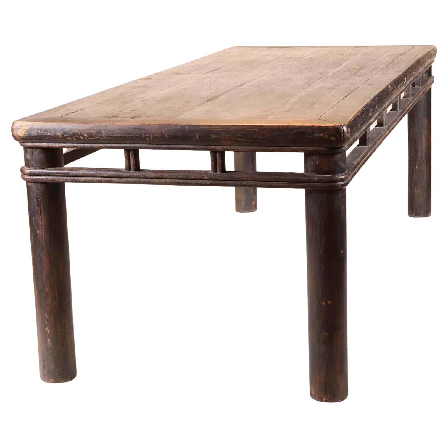 Très grande table d'autel chinoise, 19e siècle