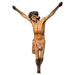 Very large Christ on the cross, late 17th century
