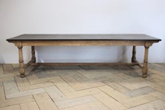 Very Large, circa 1900 English Refectory Dining Table