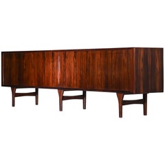 Very Large Danish Sideboard by Henning Kjaernulf in Rosewood, 1960s