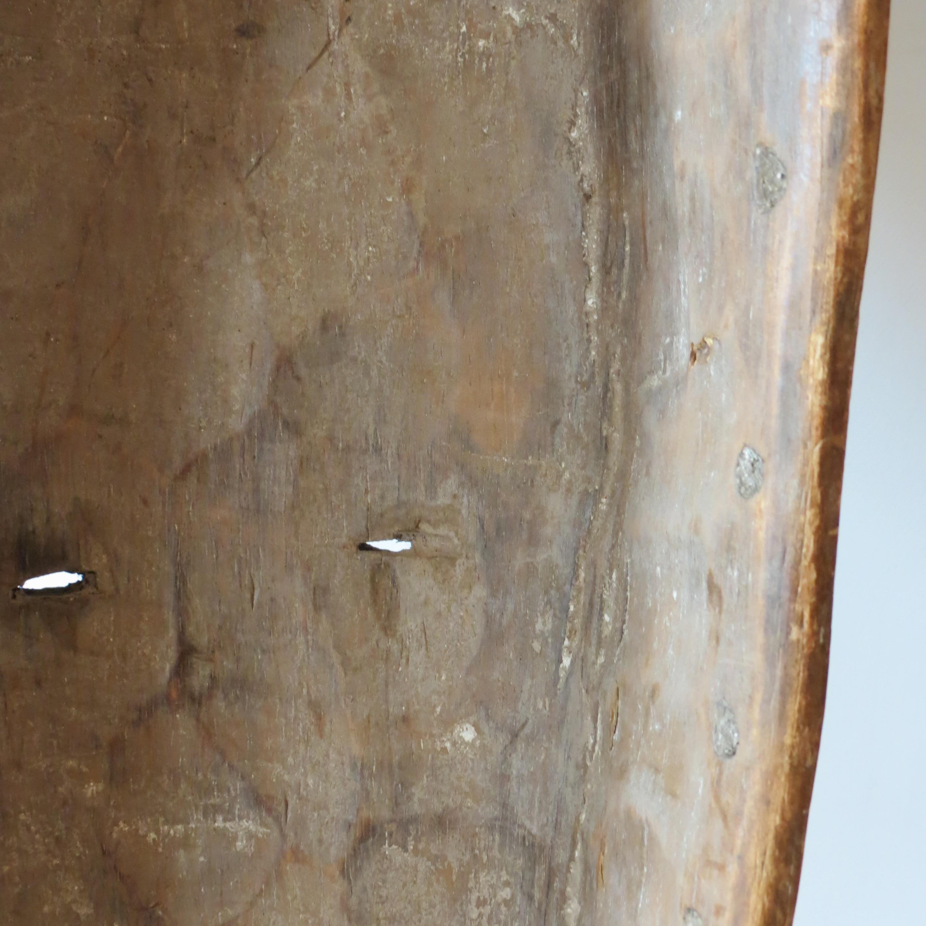 Colgante decorativo de pared muy grande Máscara tribal africana Gabón en venta 2