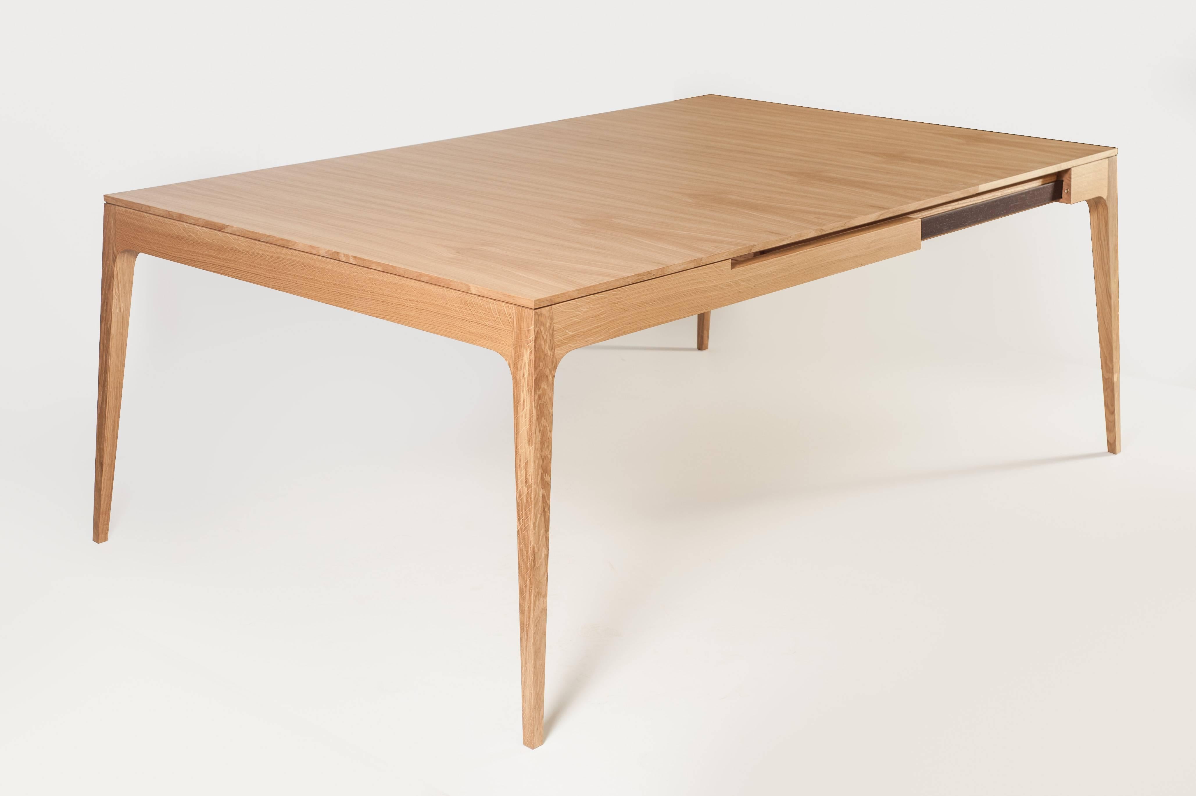 Chamfered Extra Large wood dining Table from 