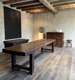 Sehr großer Refektoriumstisch aus dem frühen 19. Jahrhundert