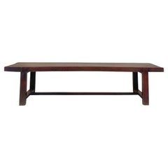 Very large early 19th century refectory farm table