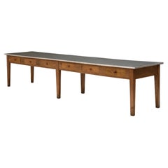 Very Large Early 20th Century Work Table