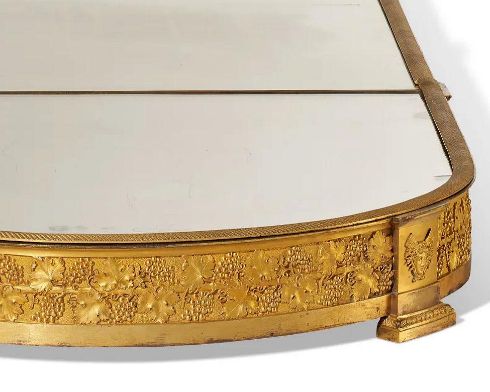 Very Large Empire Period Ormolu Bronze Surtout De Table In Good Condition In New York, NY