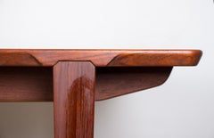 Very Large Extendable Danish Teak Dining Table by Henry Rosengren-Hansen, 1960