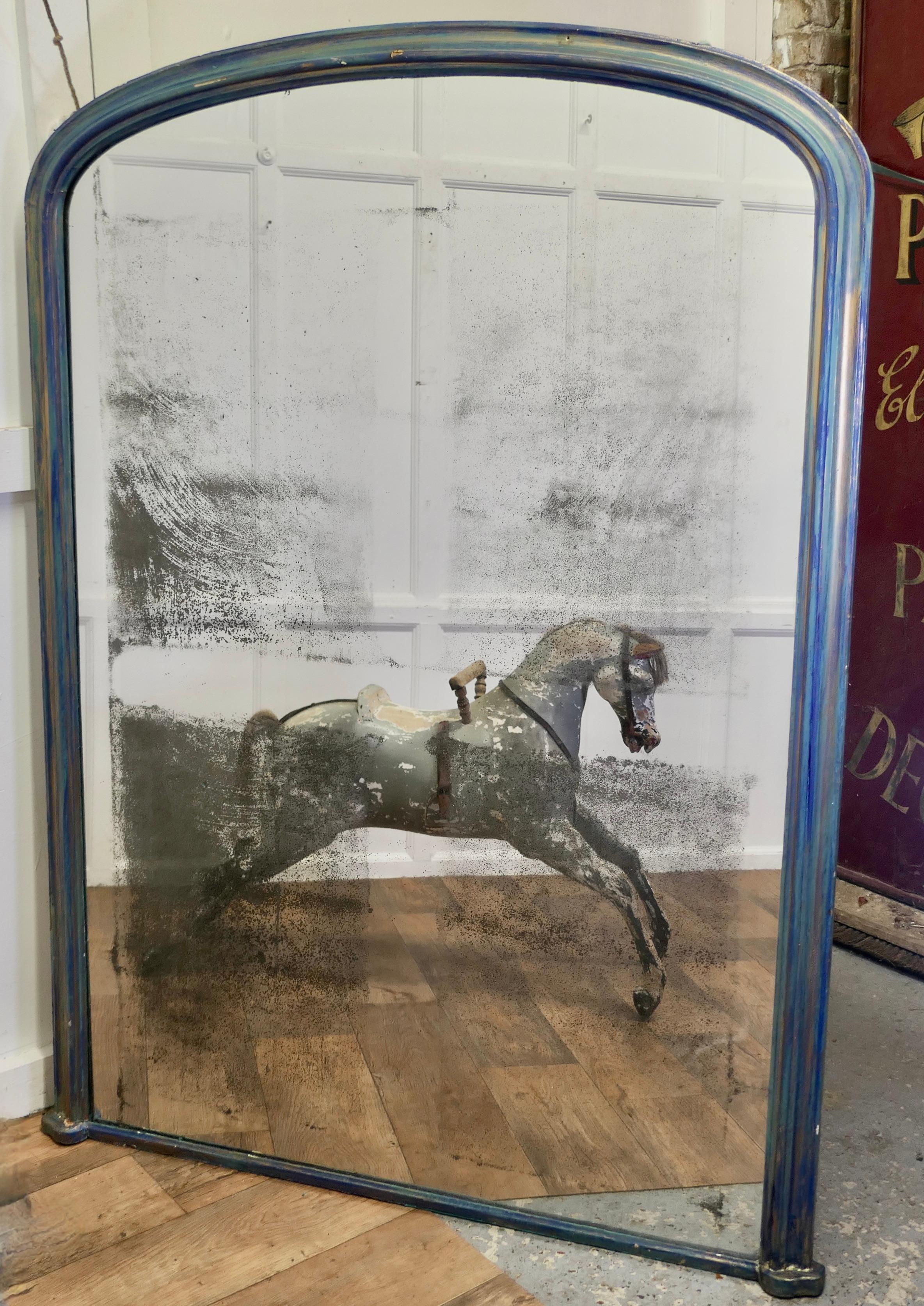 Sehr großer französischer Louis Philippe-Spiegel des 19.    im Zustand „Gut“ im Angebot in Chillerton, Isle of Wight