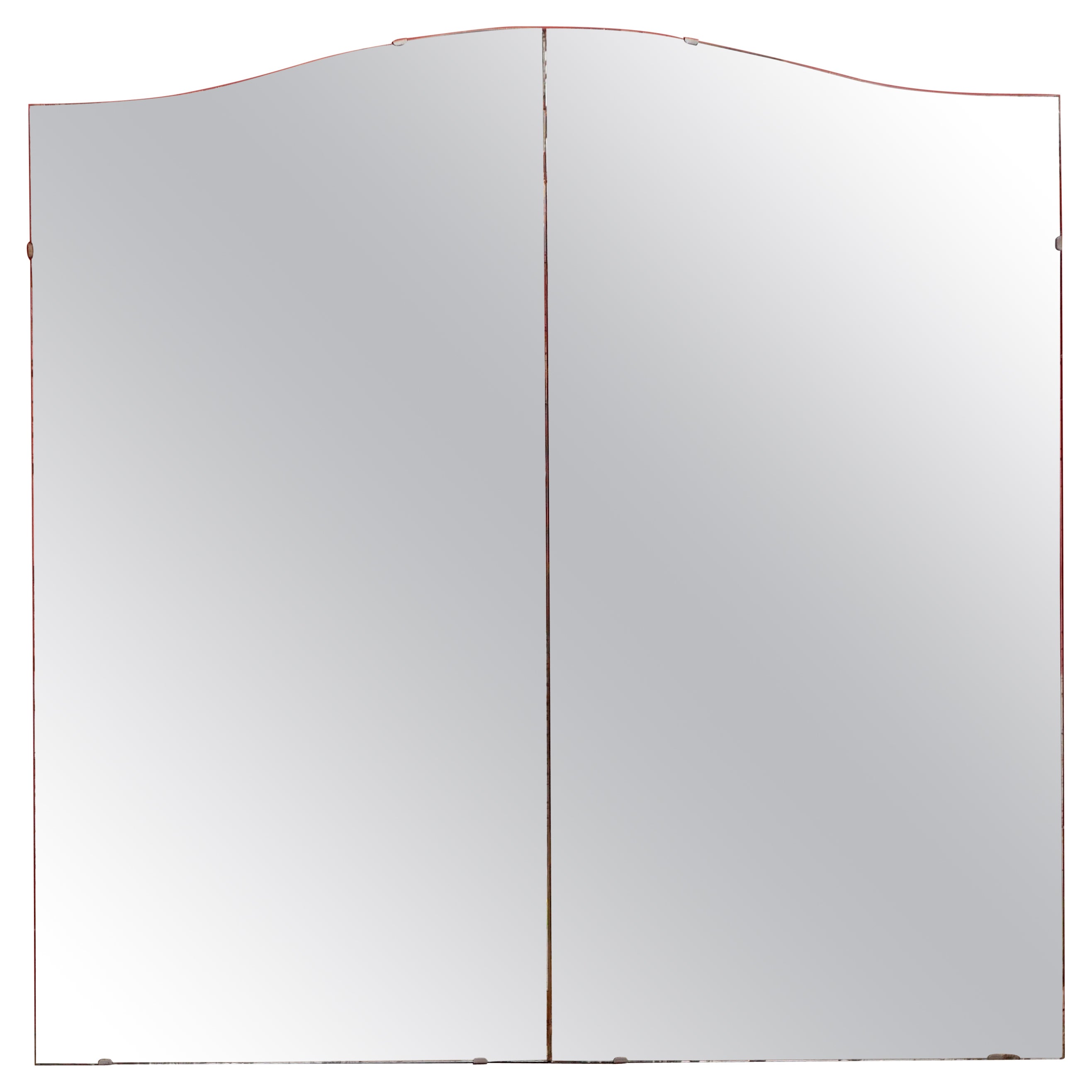 Very Large French Art Deco Mirror from the 1930-1940s