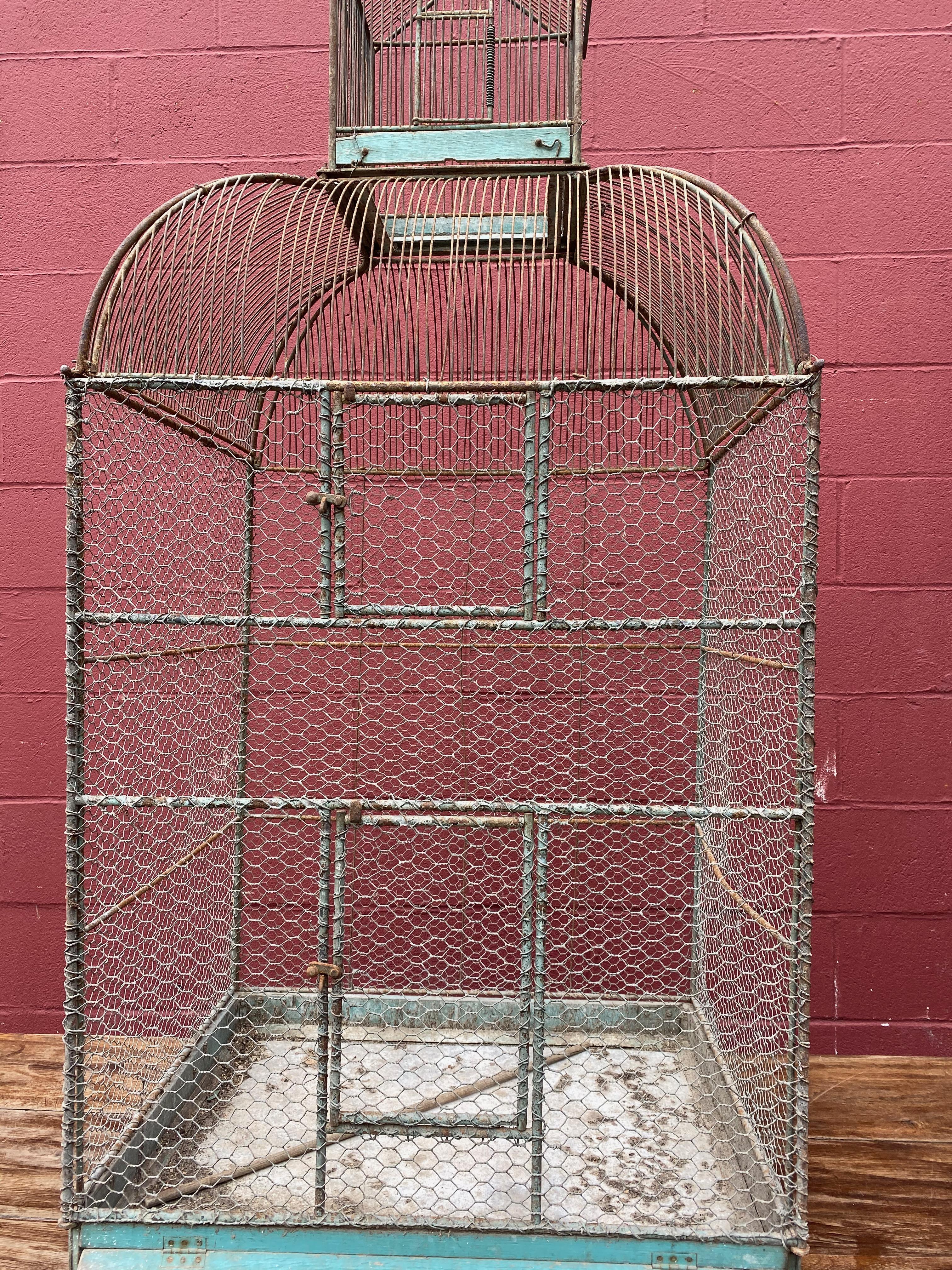 Very Large French Birdcage 4