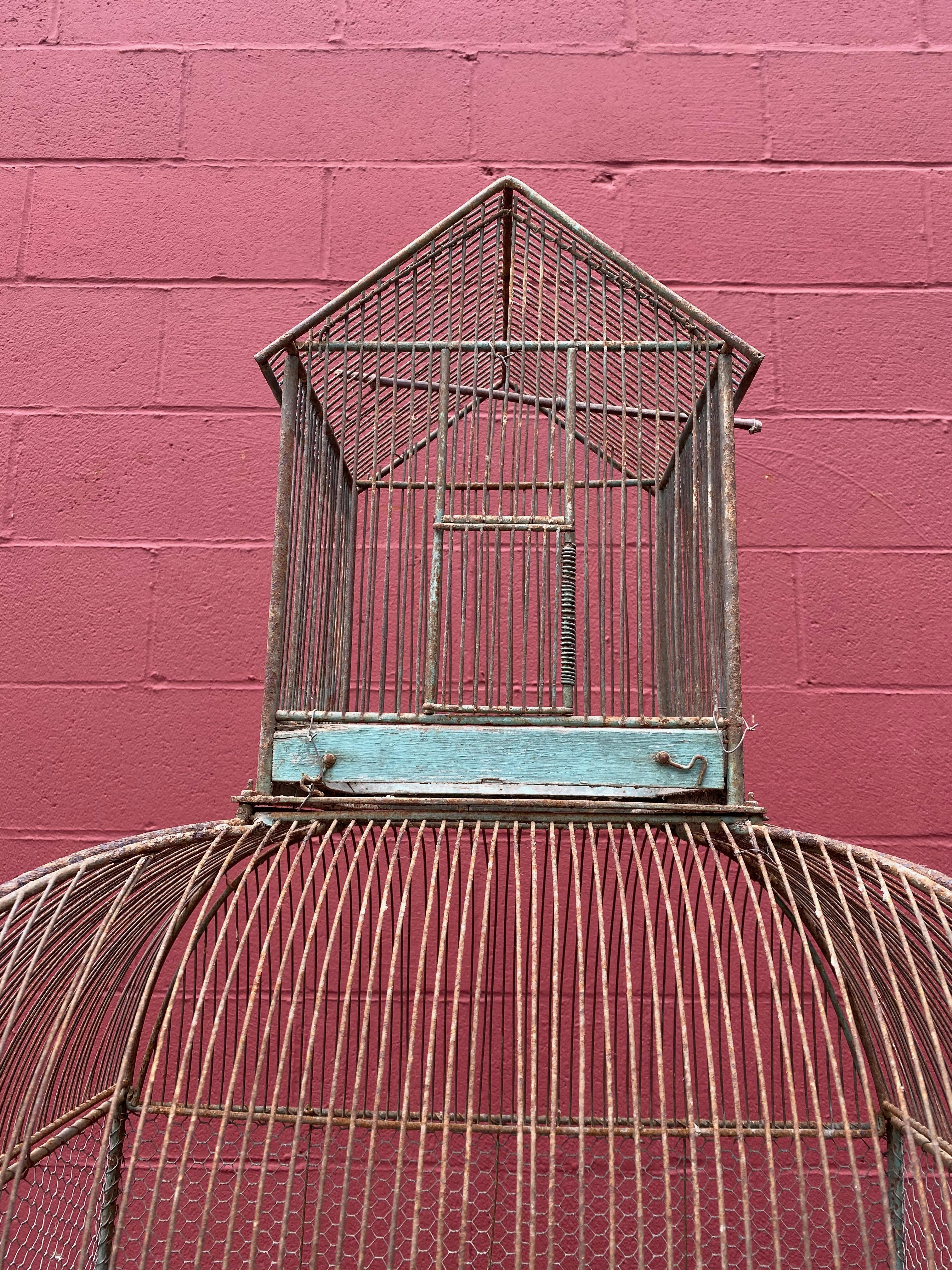 armoire bird cage
