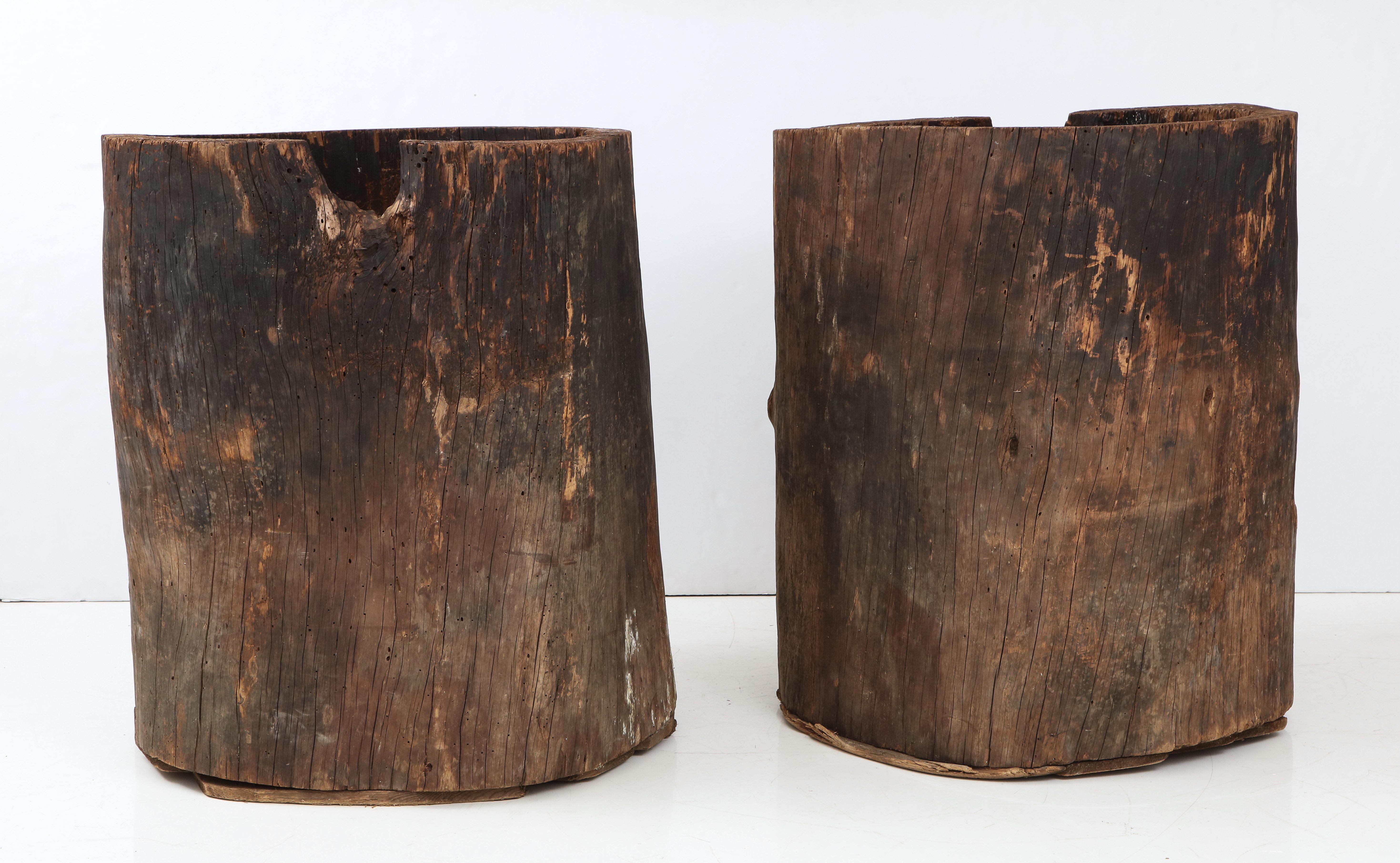 Very Large French Wood Primitive Vessels/Planter, circa 1900 In Good Condition In Brooklyn, NY