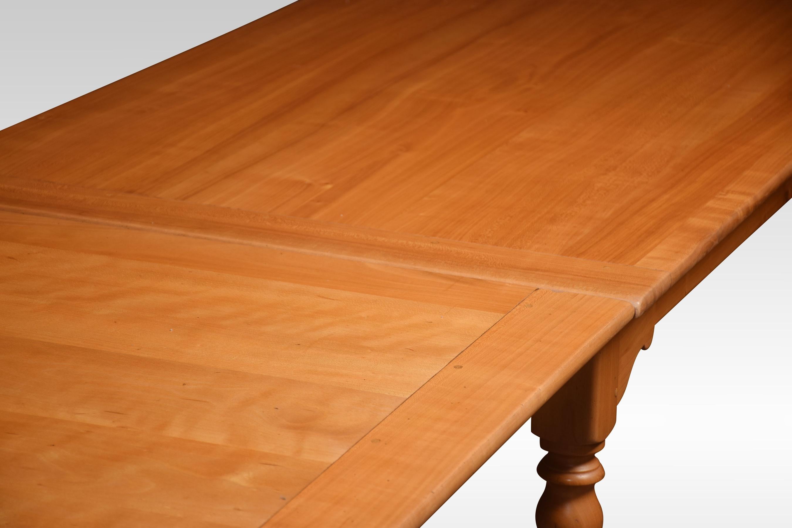 20th Century Very Large Fruitwood Farmhouse Table For Sale