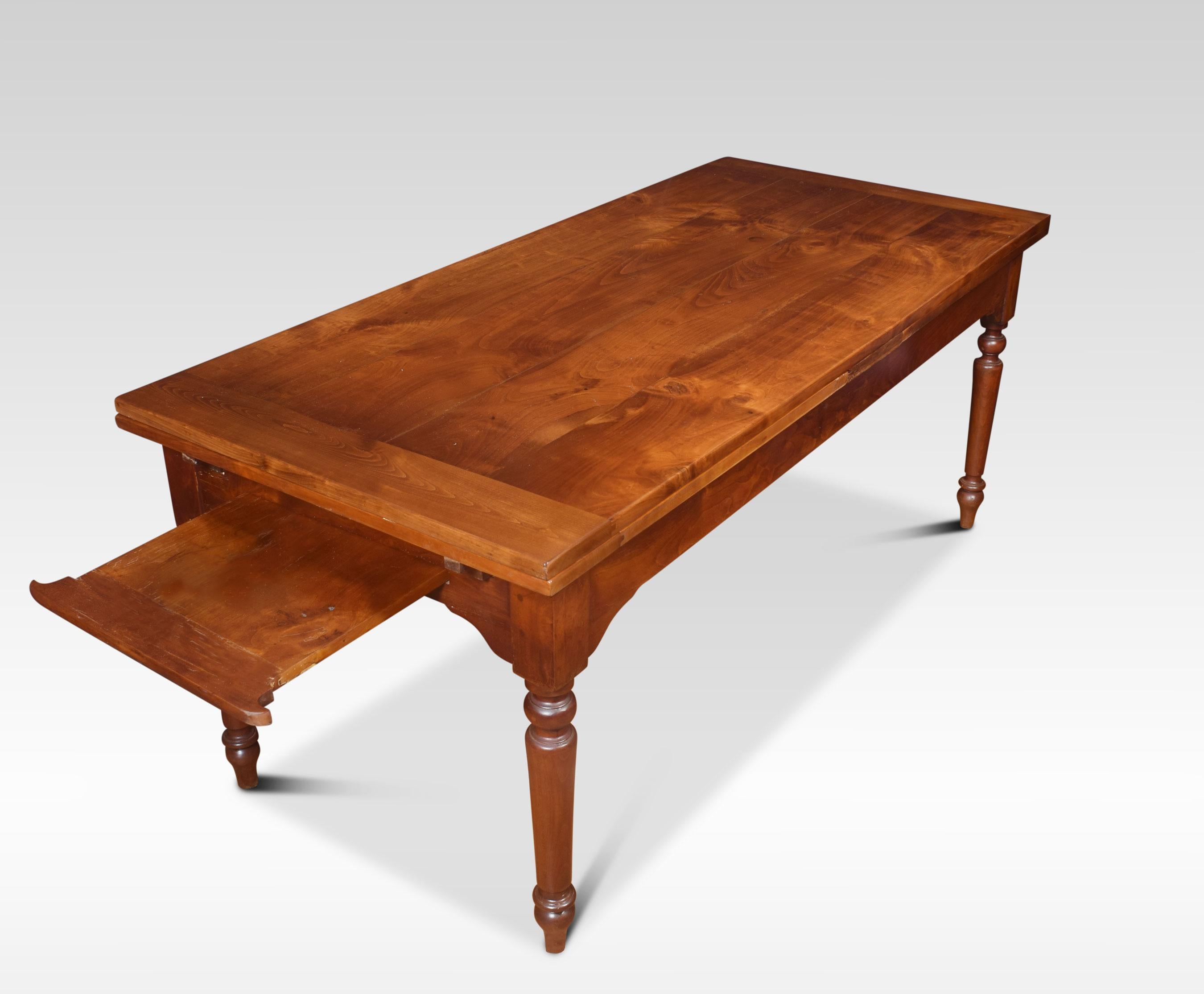 Very Large Fruitwood Farmhouse Table For Sale 1