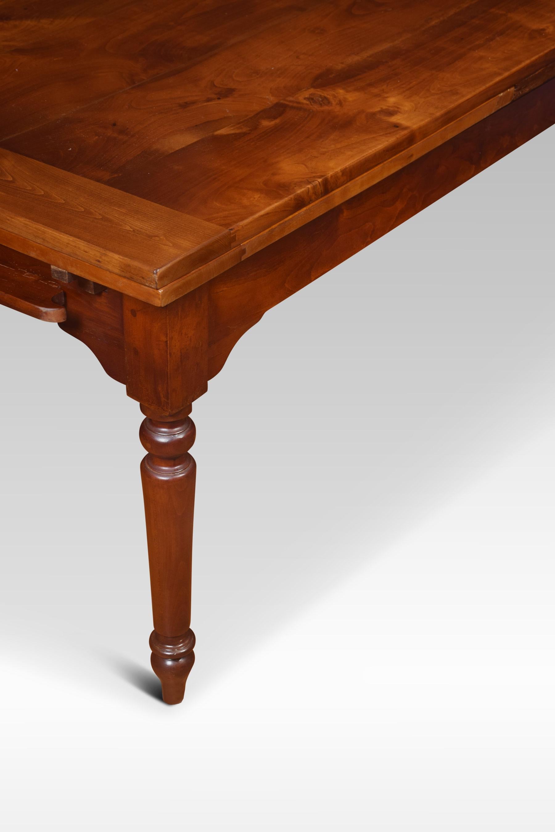 Very Large Fruitwood Farmhouse Table For Sale 2