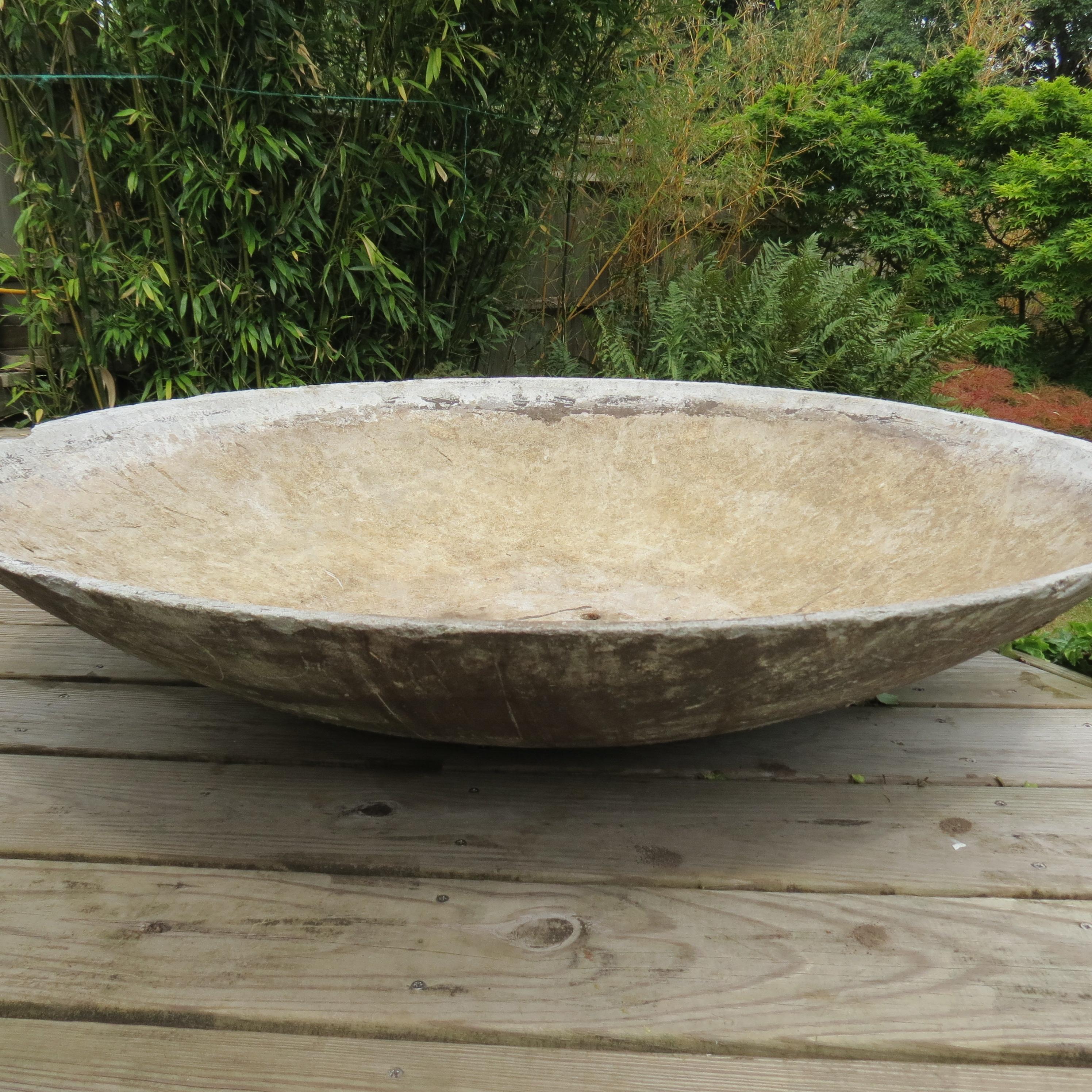 Mid-Century Modern Très grande jardinière de Willy Guhl des années 1960 en forme de soucoupe en vente