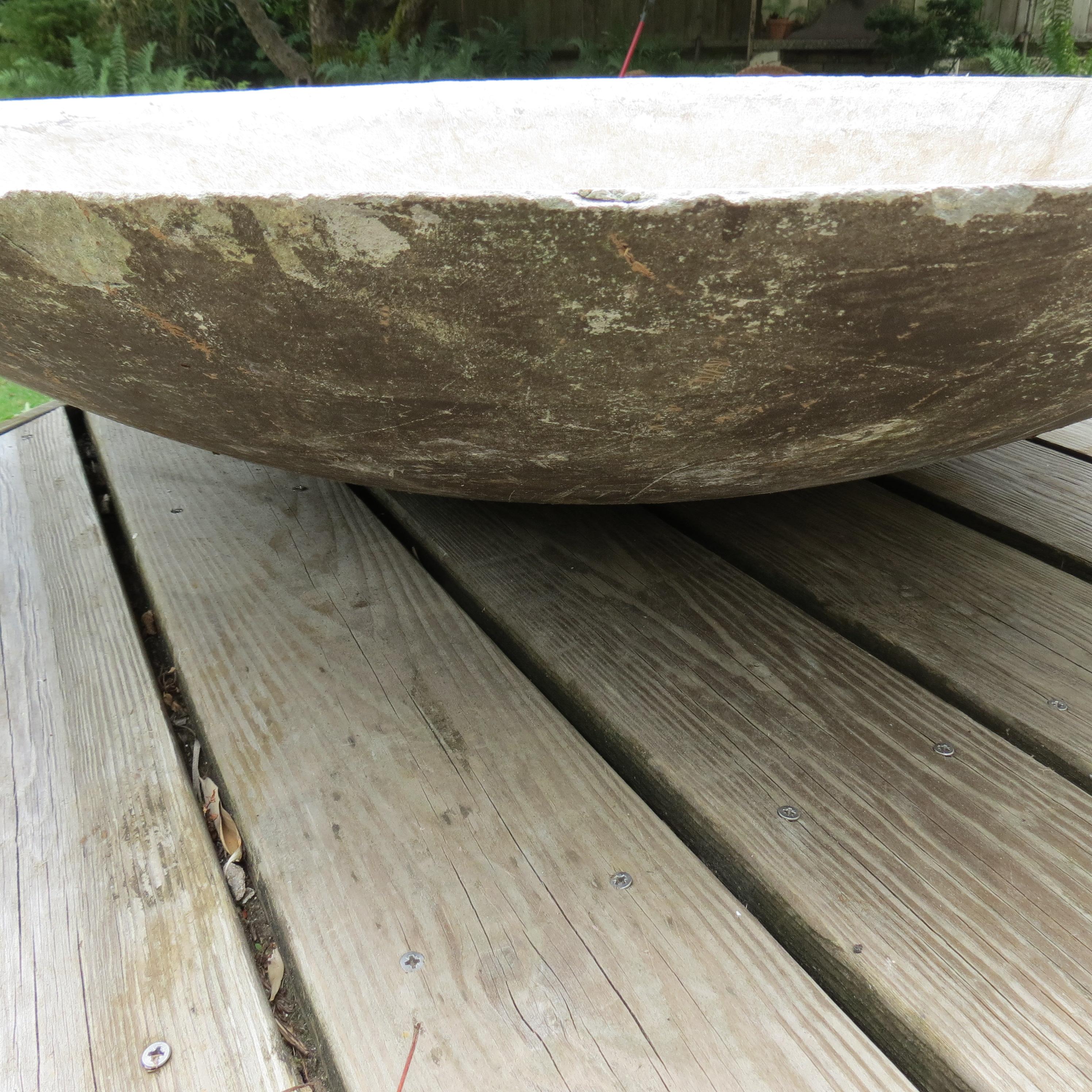 Très grande jardinière de Willy Guhl des années 1960 en forme de soucoupe en vente 1