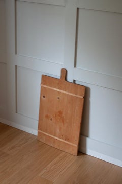 Très grande planche à découper ou à servir en bois de Noël allemande « Stolen Brett »