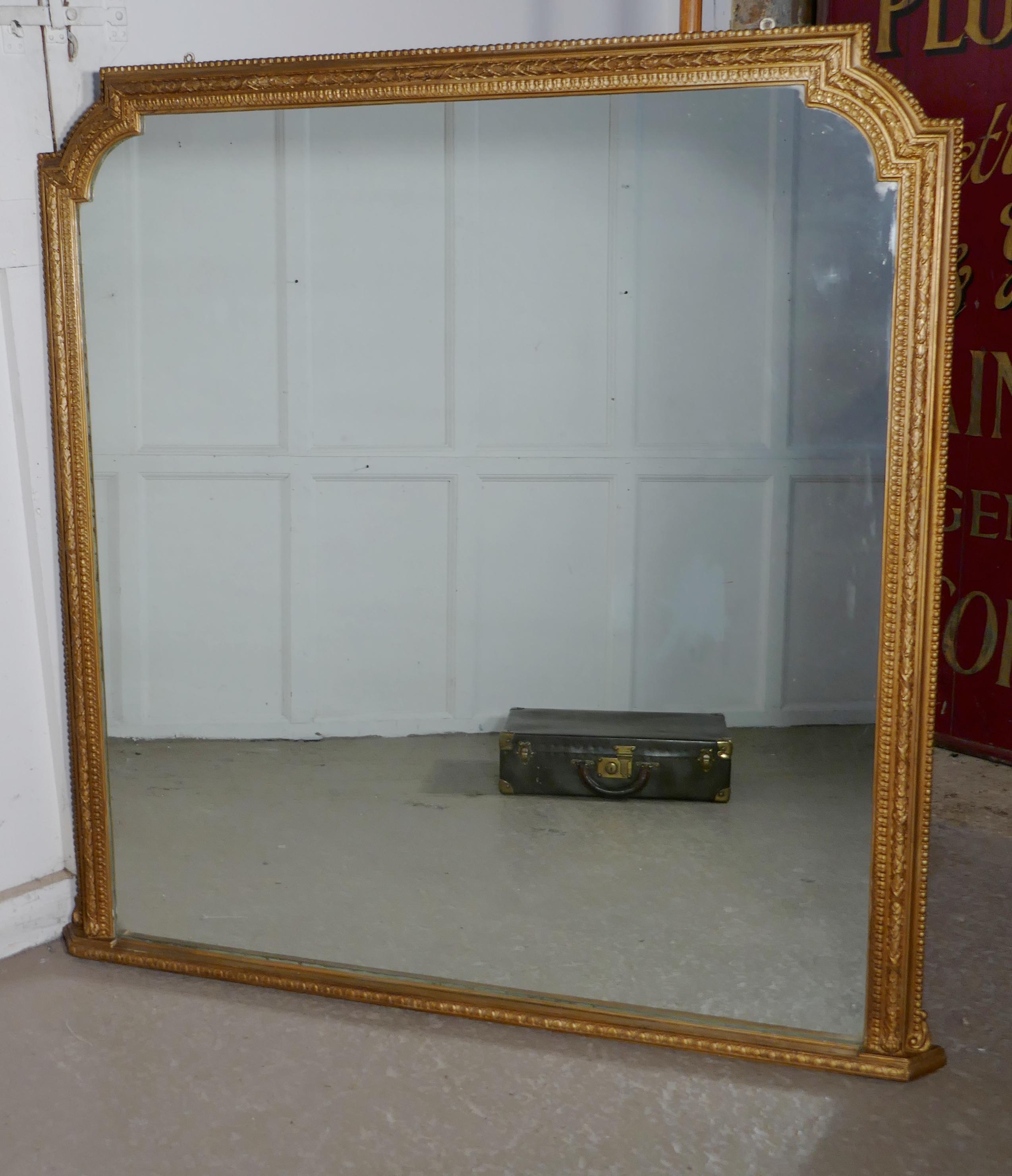 large mantle mirror