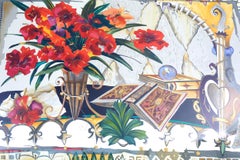Very Large Gilt Wood Framed Lithograph Print