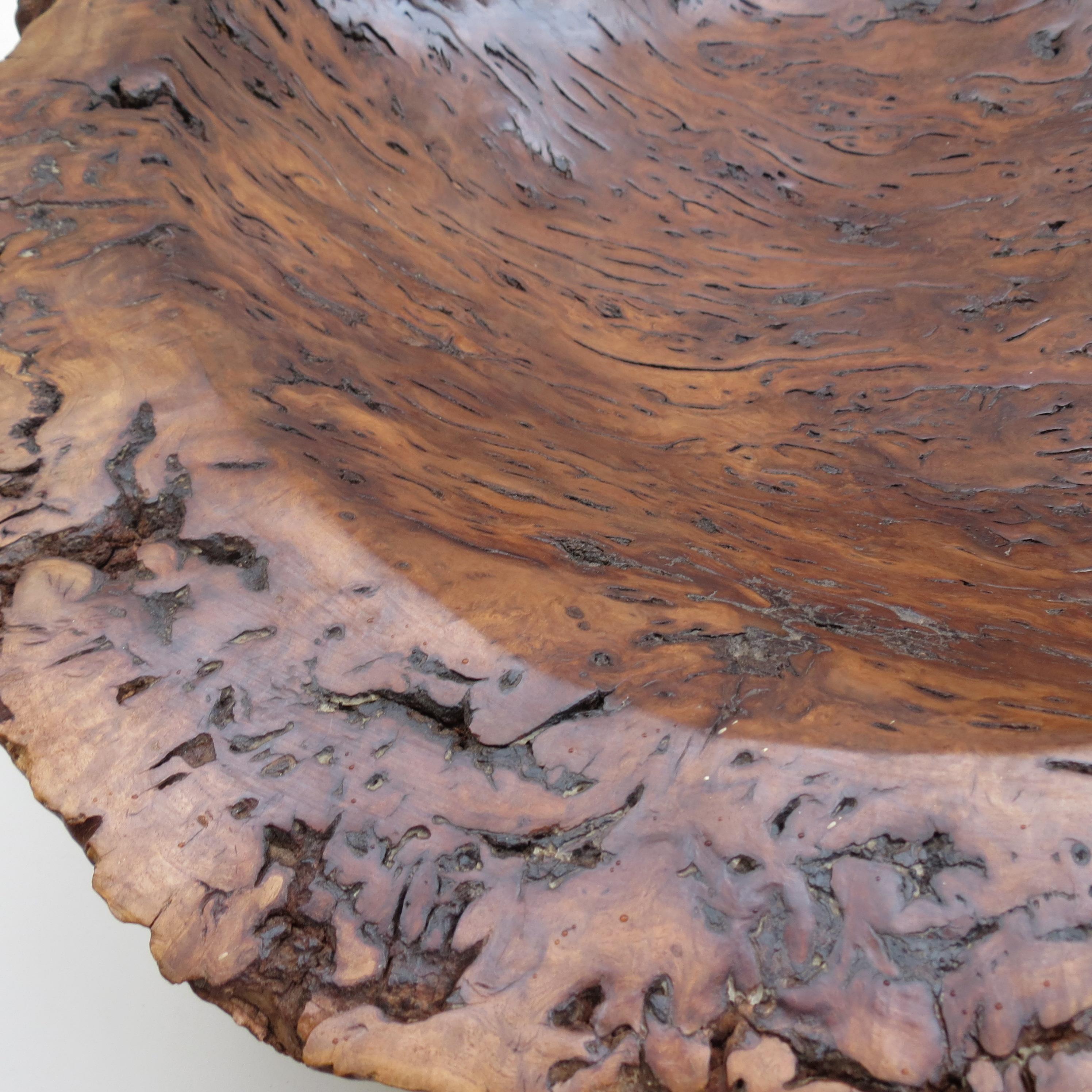 Very Large Hand Produced Bowl in River Red Gum Burr, Australian 6