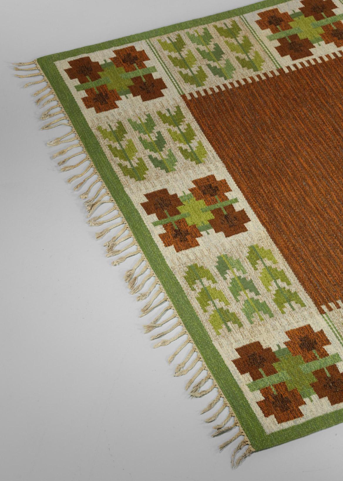 handwoven scandinavian rug