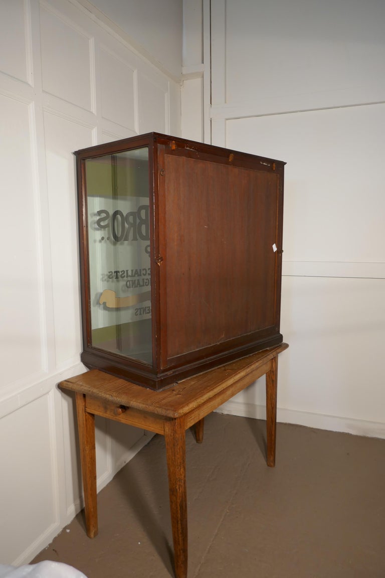 Very Large Hardy Bros Ltd, Fishing Tackle Display Case For Sale at 1stdibs