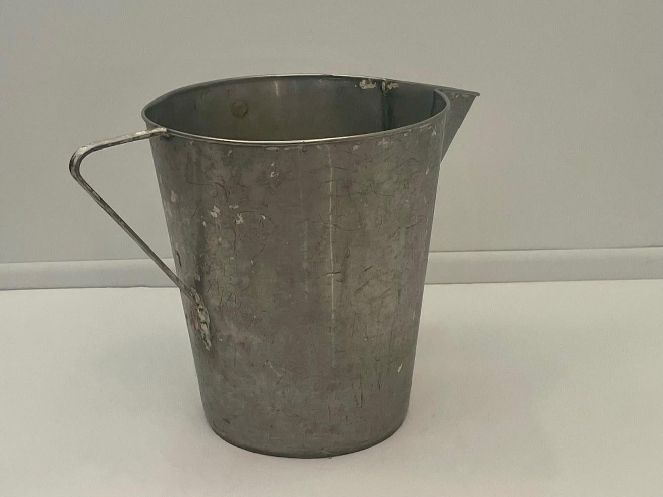 Very Large Industrial Stainless Steel Pitcher Planter For Sale 3
