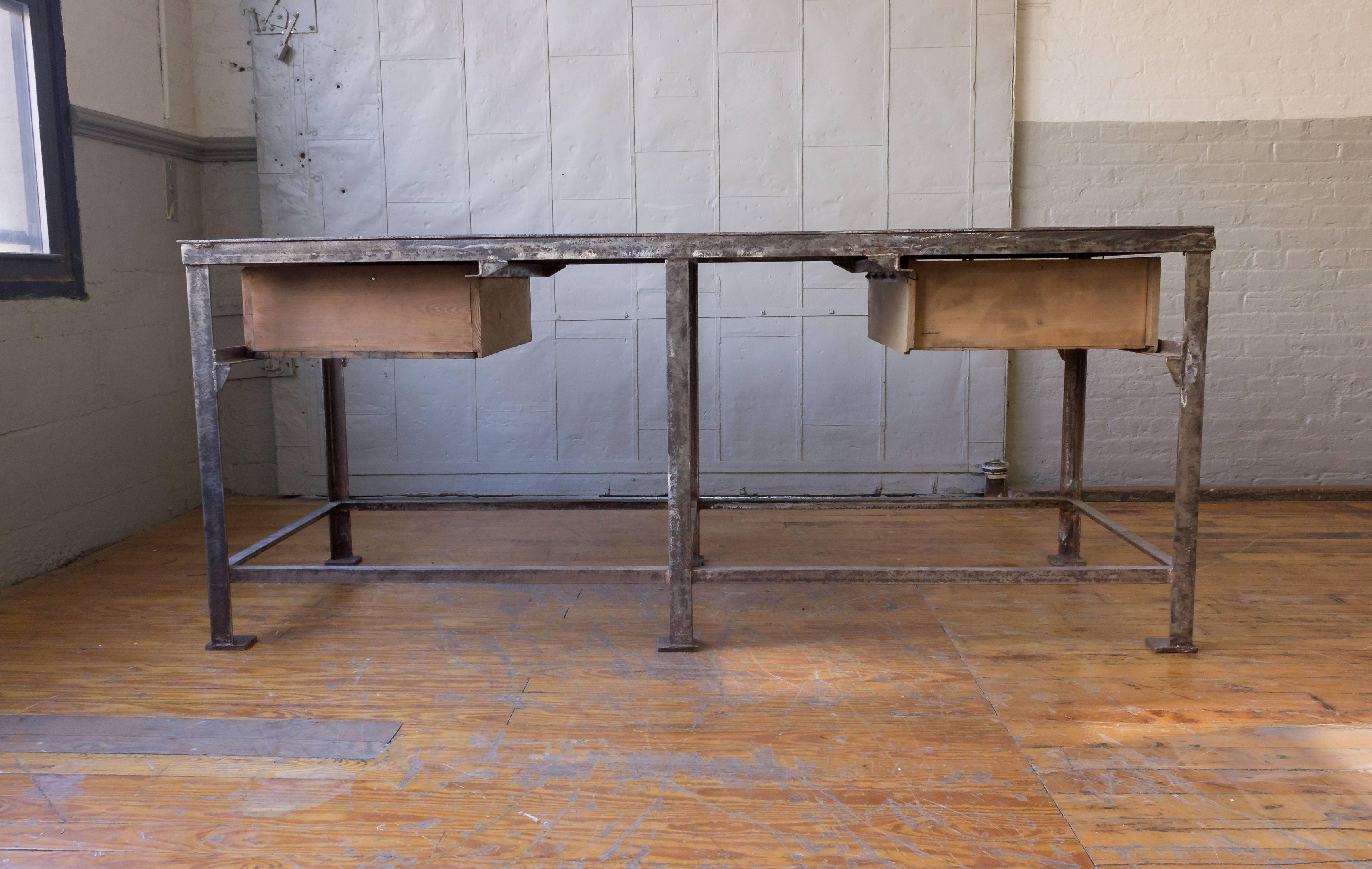 Very Large Iron Factory Table 4