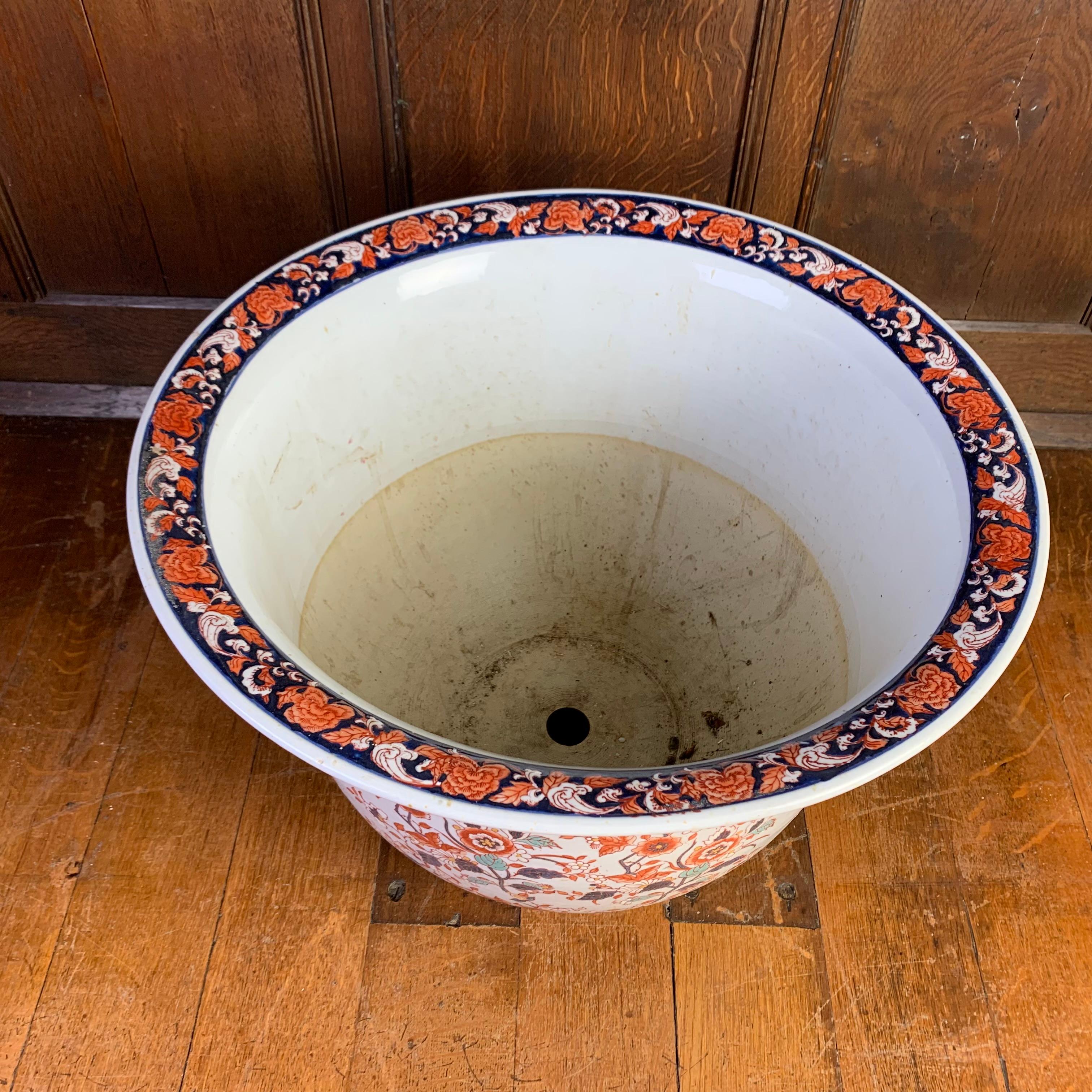 Very Large Japanese Imair Style Jardinier Planter 1
