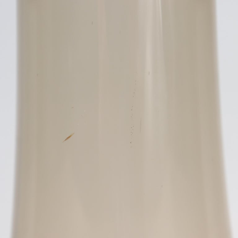 Very Large Labeled Gullaskruf Mid-Century Modern Swedish Art Glass Vase For Sale 9