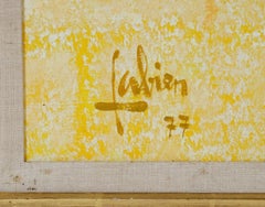 Very Large Louis Fabian Impressionist Painting