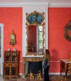 Very Large Louis XV period mirror