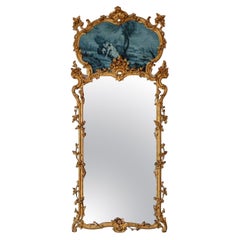Very Large Louis XV period mirror Antique Very Large Louis XV period mirror