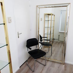 Very Large Luxury Hollywood Regency Mirror by Deknudt, 1980s