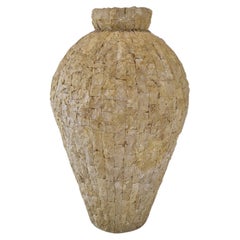 Very Large Mactan Stone or Fossil Stone Planter, 1980s