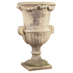 Very large Medici garden vase in reconstitued stone France, circa 1950